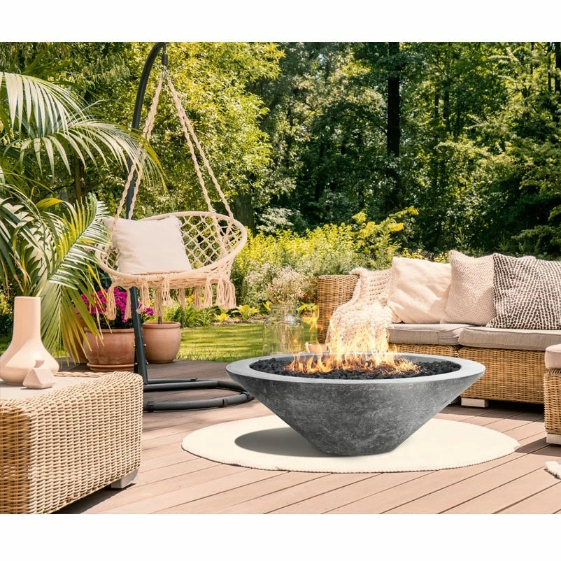 Prism Hardscapes Embarcadero 48-Inch Round Gas Fire Pit - PH-419 4 Prism Hardscapes Embarcadero 48-Inch Round Gas Fire Pit - PH-419 - Image 2