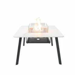 Elementi Plus Helsinki Marble Porcelain Dining Table - OFP302