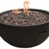 Modeno Jefferson Round Concrete Fire Bowl -BBQDIRECT Sales 11 5