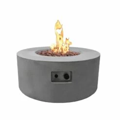 Modeno Tramore Round Concrete Fire Pit Table