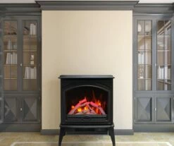 Amantii - Cast Iron Freestand Electric Fireplace - E50-NA -BBQDIRECT Sales 1233 1200