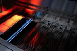 American Made Grills Encore 54" Built-In Hybrid - Natural Gas -BBQDIRECT Sales 15 amg e american made grill encore infrared burner interior lit 900x 1