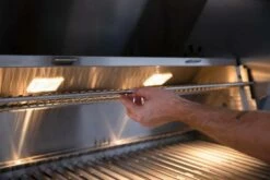 American Made Grills - Encore - 36-Inch Built-In Hybrid - ENC -BBQDIRECT Sales 19 amg e american made grill encore warming rack interior lights 900x