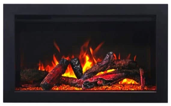 Amantii - 33" Traditional Series Electric Fireplace - TRD-33 4 Amantii - 33" Traditional Series Electric Fireplace - TRD-33 - Image 2