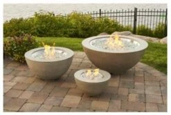 The Outdoor Greatroom Round Stainless Steel Gas Fire Pit Burner - CFP20-K -BBQDIRECT Sales 1 49