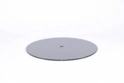 The Outdoor GreatRoom Company Round Tempered Grey Glass Burner Cover