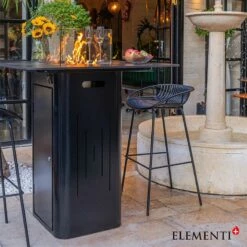 Elementi Plus Koln Marble Porcelain Bar Table - OFP221 7 Elementi Plus Koln Marble Porcelain Bar Table - OFP221 -BBQDIRECT Sales 22 27