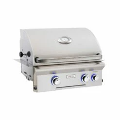 AOG L-Series 24-Inch 2-Burner Built-In Gas Grill Outdoor Kitchen Package W/ Optional Refrigerator -BBQDIRECT Sales 24nbl 1