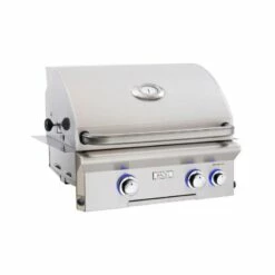 AOG L-Series 24-Inch 2-Burner Built-In Gas Grill Outdoor Kitchen Package W/ Optional Refrigerator -BBQDIRECT Sales 24nbl 800x800