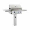 AOG L-Series 24-Inch 2-Burner Gas Grill On In-Ground Post With Rotisserie - 24NGL -BBQDIRECT Sales 24ngl