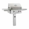 AOG T-Series 24-Inch 2-Burner Gas Grill On In-Ground Post With Rotisserie - 24NGT -BBQDIRECT Sales 24ngt