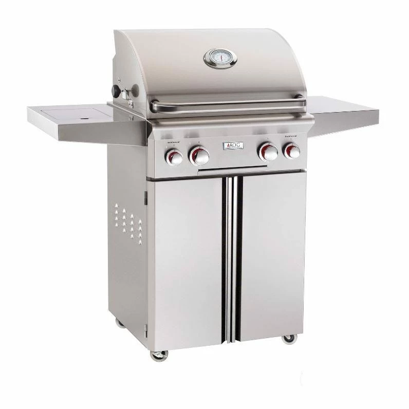 AOG T-Series 24-Inch 2-Burner Gas Grill W/ Rotisserie & Single Side Burner Option- 24PCT 3 AOG T-Series 24-Inch 2-Burner Gas Grill W/ Rotisserie & Single Side Burner Option- 24PCT