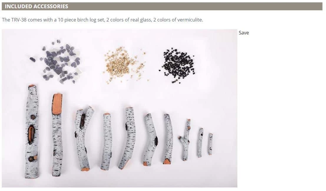 Amantii - Traditional Series Electric Fireplace - TRD-38 11 Amantii - Traditional Series Electric Fireplace - TRD-38 - Image 9