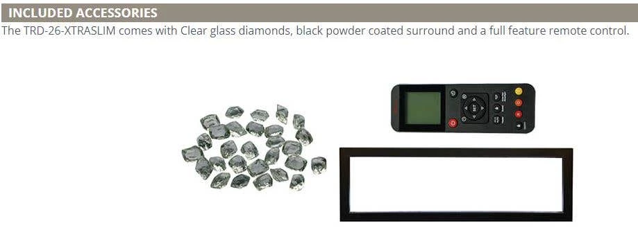 Amantii - Traditional Xtraslim Electric Fireplace - TRD-26-XS 9 Amantii - Traditional Xtraslim Electric Fireplace - TRD-26-XS - Image 7