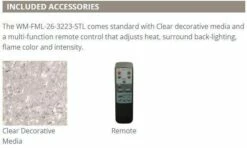 Amantii - Linear Electric Fireplace Series - WM-FML-26-3223-STL -BBQDIRECT Sales 2 39 1