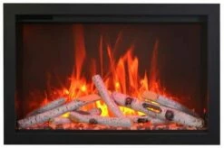 Amantii - 33" Traditional Series Electric Fireplace - TRD-33