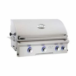 AOG L-Series 30-Inch 3-Burner Built-In Gas Grill With Rotisserie - 30NBL