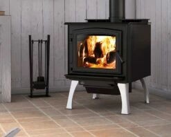 Osburn 3300 Wood Burning Stove - Up To 2300 Square Feet -BBQDIRECT Sales 3300 nickel steel black