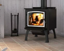 Osburn 3300 Wood Burning Stove - Up To 2300 Square Feet -BBQDIRECT Sales 3300 steel nickel