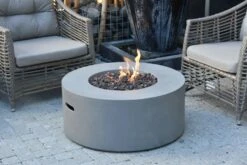 Modeno Tramore Round Concrete Fire Pit Table -BBQDIRECT Sales 333 37