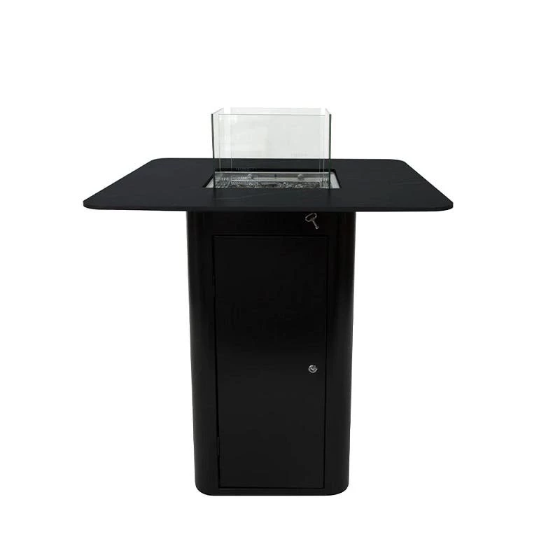 Elementi Plus Koln Marble Porcelain Bar Table - OFP221 4 Elementi Plus Koln Marble Porcelain Bar Table - OFP221 - Image 2