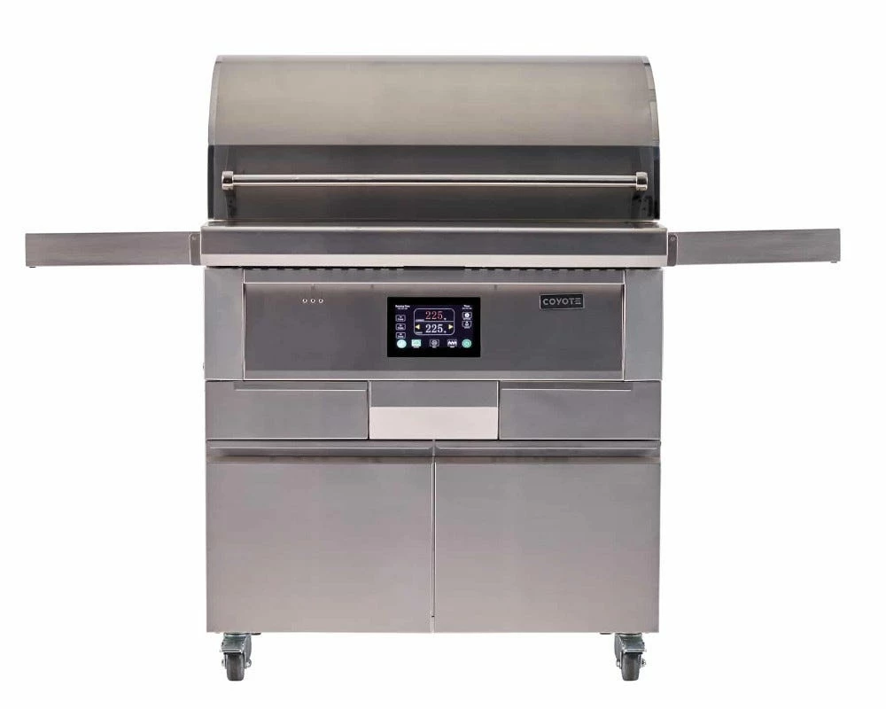 Coyote 36-Inch Freestanding Pellet Grill With Portable Cart - C1P36-FS 13 Coyote 36-Inch Freestanding Pellet Grill With Portable Cart - C1P36-FS - Image 11
