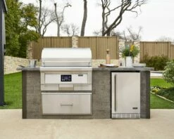 Coyote 36-Inch Built-In Pellet Grill - C1P36 24 Coyote 36-Inch Built-In Pellet Grill - C1P36 -BBQDIRECT Sales 36bi lifestyle closed