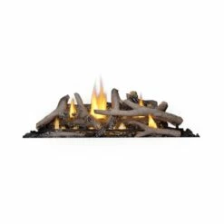 Napoleon Altitude X 42 Direct Vent Gas Fireplace - AX42 -BBQDIRECT Sales 42 logs maple