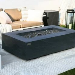 Elementi Plus Capetown Outdoor Fire Pit Table - OFG410SL -BBQDIRECT Sales 444 29