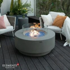 Elementi Plus Colosseo Outdoor Fire Pit Bowl - OFG414LG 9 Elementi Plus Colosseo Outdoor Fire Pit Bowl - OFG414LG -BBQDIRECT Sales 44 11