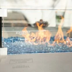 Elementi Plus Lucerne Square Concrete Fire Pit Table - OFG419LG -BBQDIRECT Sales 44 17