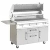 PGS Grills Big Sur Stainless Steel Portable Cart -BBQDIRECT Sales 48 cart