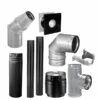 DuraVent 4-Inch Pellet Vent Pro Through The Wall And Up Venting Kit - 4PVP-VK2 -BBQDIRECT Sales 4pvp vk2 bundle 1