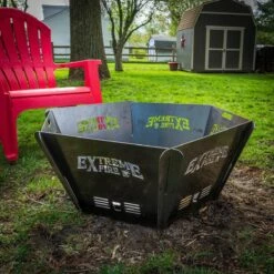 Extreme Fire Big 6 Fire Pit -BBQDIRECT Sales 50001 extremefire foldingpit 001