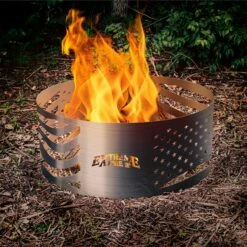 Extreme Fire American Flag Steel Fire Ring - 50003