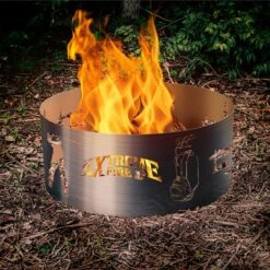 Extreme Fire Tee Time Steel Fire Ring - 50007