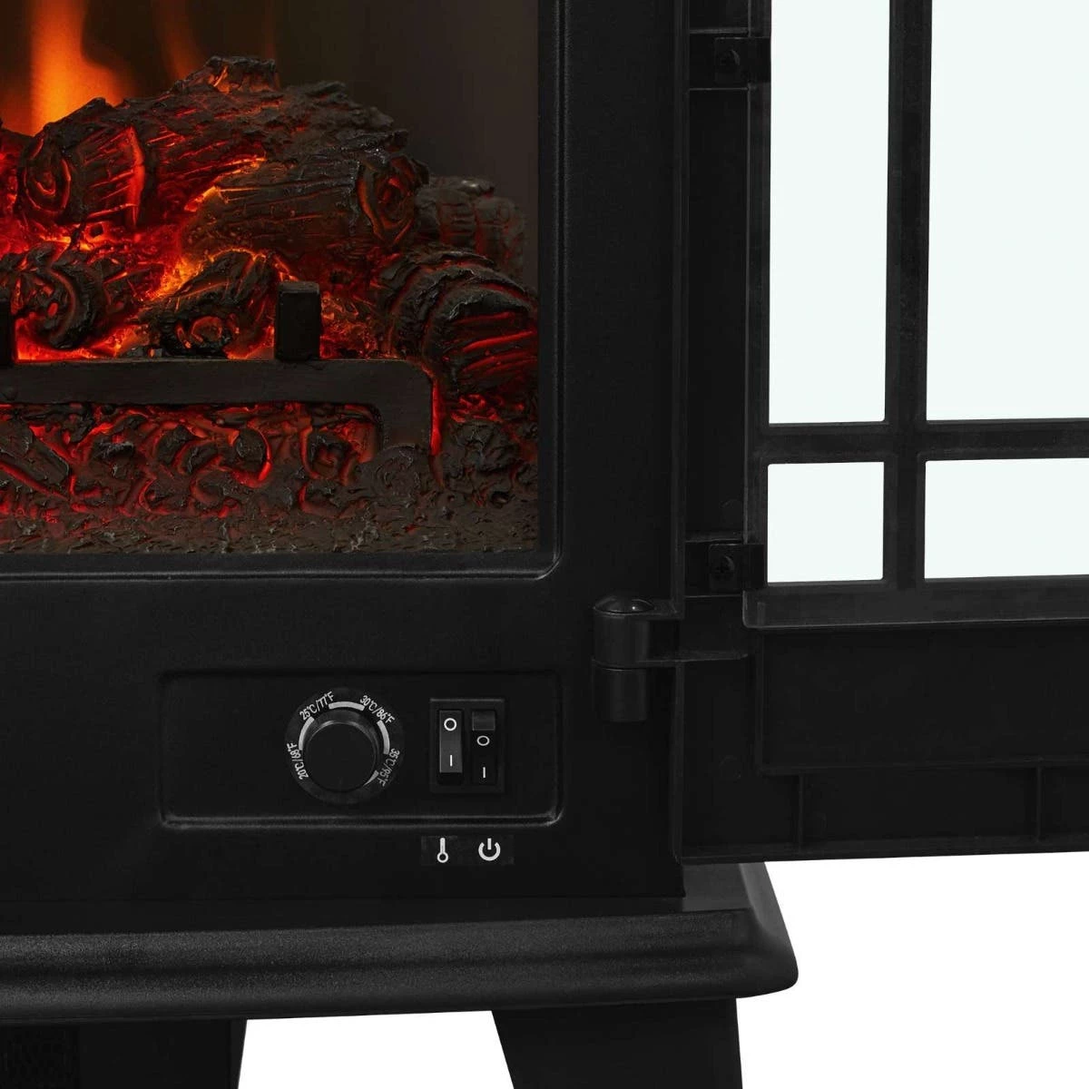 Real Flame 5020E-BK Foster Electric Stove - Black 8 Real Flame 5020E-BK Foster Electric Stove - Black - Image 6