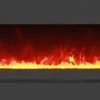 Amantii - Linear Electric Fireplace Series - WM-FML-48-5523-STL -BBQDIRECT Sales 5523 glass 07 orange on 1000