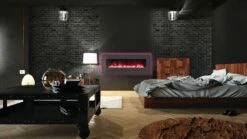 Amantii - Linear Electric Fireplace Series - WM-FML-48-5523-STL -BBQDIRECT Sales 5523 three byo bedroom 1000