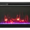 Amantii - Traditional Xtraslim Electric Fireplace - TRD-33-XS