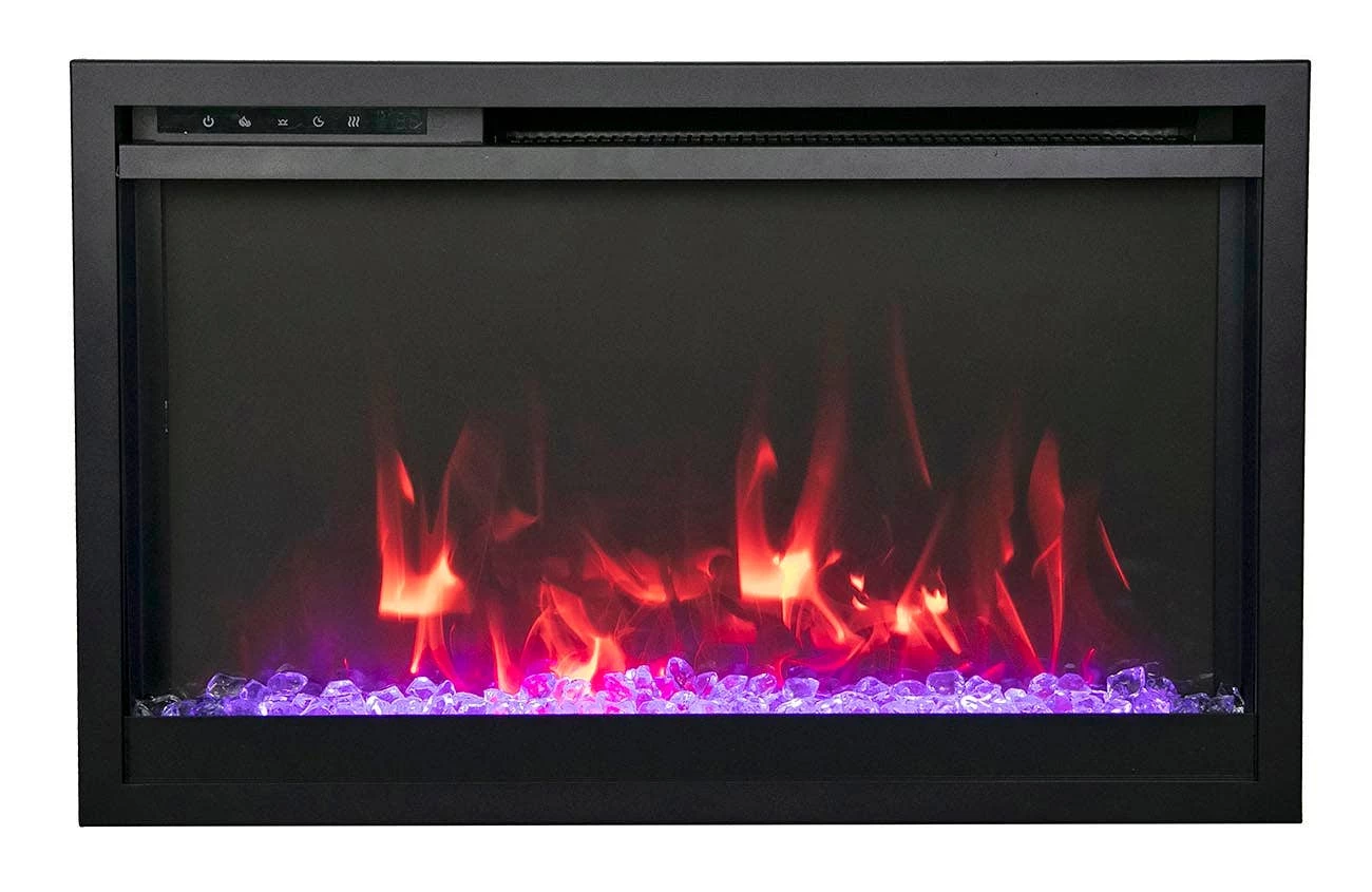 Amantii - Traditional Xtraslim Electric Fireplace - TRD-33-XS 3 Amantii - Traditional Xtraslim Electric Fireplace - TRD-33-XS
