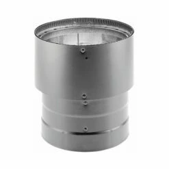 DuraVent 6 - Inch Diameter DVL Double-Wall Black Stove Pipe And Components -BBQDIRECT Sales 5dvl x6