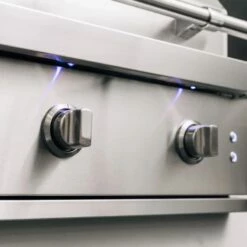 American Made Grills Atlas 36-Inch Built-In Gas Grill Outdoor Kitchen Package W/ Optional Refrigerator - ATS36 / AMG-SSDD-36 / GRILLCOV-ATS36D -BBQDIRECT Sales 6 amg atlas grill images built in grill knobs lit 720x 800x800 4