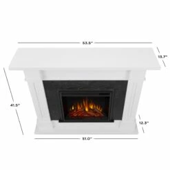 Real Flame Kipling Electric Fireplace With Mantel - 6030E 31 Real Flame Kipling Electric Fireplace With Mantel - 6030E -BBQDIRECT Sales 6030E W Dims