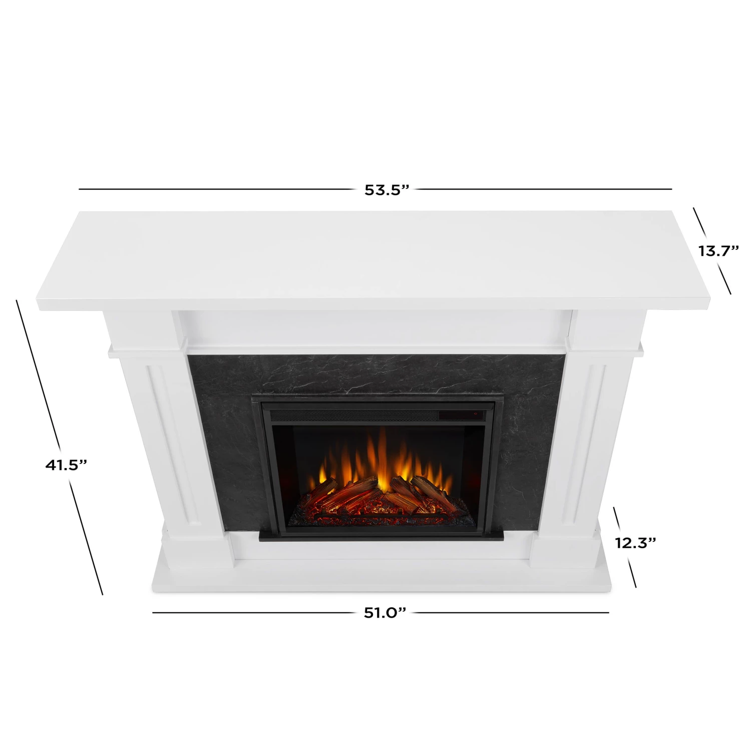 Real Flame Kipling Electric Fireplace With Mantel - 6030E 12 Real Flame Kipling Electric Fireplace With Mantel - 6030E - Image 10