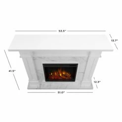 Real Flame Kipling Electric Fireplace With Mantel - 6030E 35 Real Flame Kipling Electric Fireplace With Mantel - 6030E -BBQDIRECT Sales 6030E WM Dims