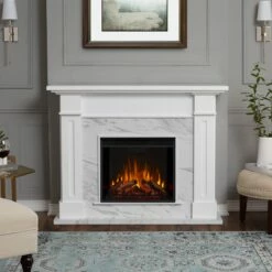 Real Flame Kipling Electric Fireplace With Mantel - 6030E 37 Real Flame Kipling Electric Fireplace With Mantel - 6030E -BBQDIRECT Sales 6030E WM Lifestyle