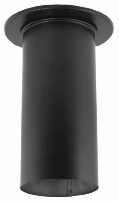 DuraVent 6- Inch Diameter Durablack Single Wall Black Stove Pipe Components -BBQDIRECT Sales 6dbk sc