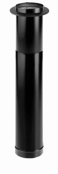DuraVent 6- Inch Diameter Durablack Single Wall Black Stove Pipe Components -BBQDIRECT Sales 6dbk tl