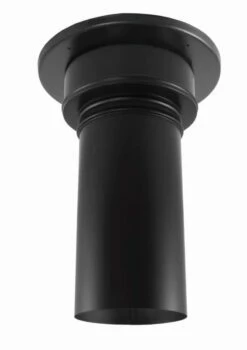 Duravent 8-Inch Diameter DVL Double-Wall Black Stove Pipe And Components -BBQDIRECT Sales 6dbk xs8 1